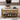 39" Entryway Old Pine Storage Bench Shoe Rack