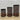 Black candlestick decorative holders