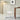 4-Pack Farmhouse Resin Cross Back Chair with Lime White Finish