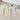 40" Glass Modern Minimalist Circular Dining Table with Gold Plated Metal Legs