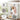 Wooden White Hall Tree Entryway Bench