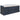 42" Antique Navy 4-Doors Storage Shoe Bench with Removable Cushion and Adjustable Shelves