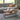 42" Dark Brown & Black Rectangle Coffee Table with Two Layers