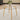 42" Minimalist Circular Transparent Tempered Glass Dining Table with Wood Legs