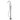 45" Modern Brushed Nickel Floor Mounted Bathtub Faucet with Hand Shower
