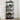 5-Tier Black Woodgrain Bookshelf