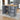 blue kitchen island - charmydecor