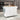52.7" White Rolling Mobile Kitchen Island with Solid Wood Top and Locking Wheels