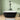 59" Black Acrylic Freestanding Soaking Bathtub