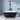 59" Matte Black Acrylic Oval Freestanding Soaking Bathtub