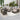 6-Piece Gray Outdoor Garden Rattan Patio Furniture Set with Cushion and Rattan Table