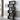 6-Shelf Modern Staggered Bookcase
