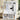 60 Multifunctional White Hallway Hall Tree with Metal Hook and Shoe cubbies