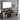 60" x 36" Oversized Rectangular Black Framed LED Mirror