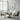 63" Modern White Rectangular Sintered-Stone Dining Table with Black X-shaped Base
