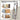 Grey Solid-Wood Frame Mirror