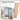 Grey Solid-Wood Frame Mirror