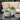 6/8" Ceramic White Footed Planter
