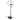 Transparent Portable Adjustable Height Basketball Hoop with 32" White Backboard and Wheels for Adults and Teens - 7.5FT - 9FT