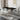 70.9" Modern Black Faux Marble Glass Dining Table with Silver Chrome Metal Legs