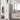 71" Tall White Storage Cabinet with 2 doors