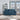 83.26" Modern 3-Seater Blue Sofa Couch