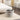 Footstool With Wooden Shelving