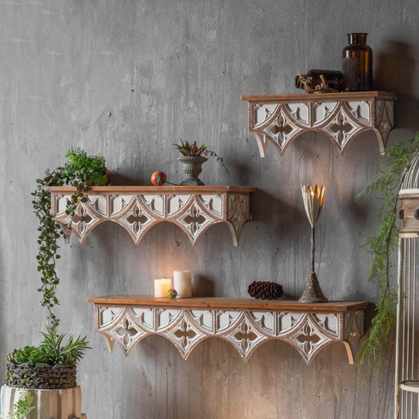 Wall Decor Wooden Shelf