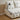 Beige Pullout Sofa Couch swivel phone stand CharmyDecor