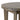 Wooden Patio Set Image. Close up view of 3 piece patio set Round Wooden Side Table.