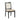 a boho dining chair image, showcased in a white background