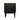 Wood Nightstand Image. Black nightstand with gold accent legs and drawer handles