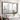 Black Square Angle Metal-frame Wall-mounted Rectangle Bathroom Vanity Mirror 36" x 24"