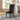 One pair of black chair in a living room