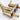 Brushed Gold Centerset 2-handle Swivel Spout Bathroom Faucet with Drain Assembly