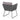 Back View of Outdoor Rope Chair