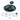 Contemporary Lotus Leaf Bathroom Glass Sink