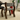 curvy wooden chair