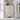Corner White Marble Triangle Bathroom Cabinet with Doors