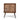 a wood nightstand image, showcased on a white background