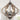 Wood and Metal Dining Room Chandelier with candle lamp holders