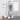 Modern White Compact Wardrobe with Shoe Storage