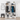 Modern White Compact Wardrobe with Shoe Storage