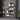 Freestanding Gold Multi-Layer Bookshelf with Whiteboard