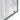 Glossy Brushed Silver Framed Decorative Square Corner Wall-mounted Rectangle Bathroom Vanity Mirror 36" x 30"