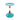 Round Pedestal Side Table Image. Modern Side table in green and gold with mermaid tail base and tray style top.