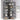 Industrial Silver Grey 7-Tier Tall Corner Metal Bookcase