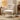 Ivory White Tufted-back-teddy Armless Accent Chair