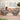 3 Piece Outdoor Furniture Set Image. Cushioned Swivel Patio Chairs with Glass Top Coffee Table in an Outdoor Setting.