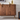 Mid-Century Modern Large Wooden Shoe Cabinet with 3 Doors
